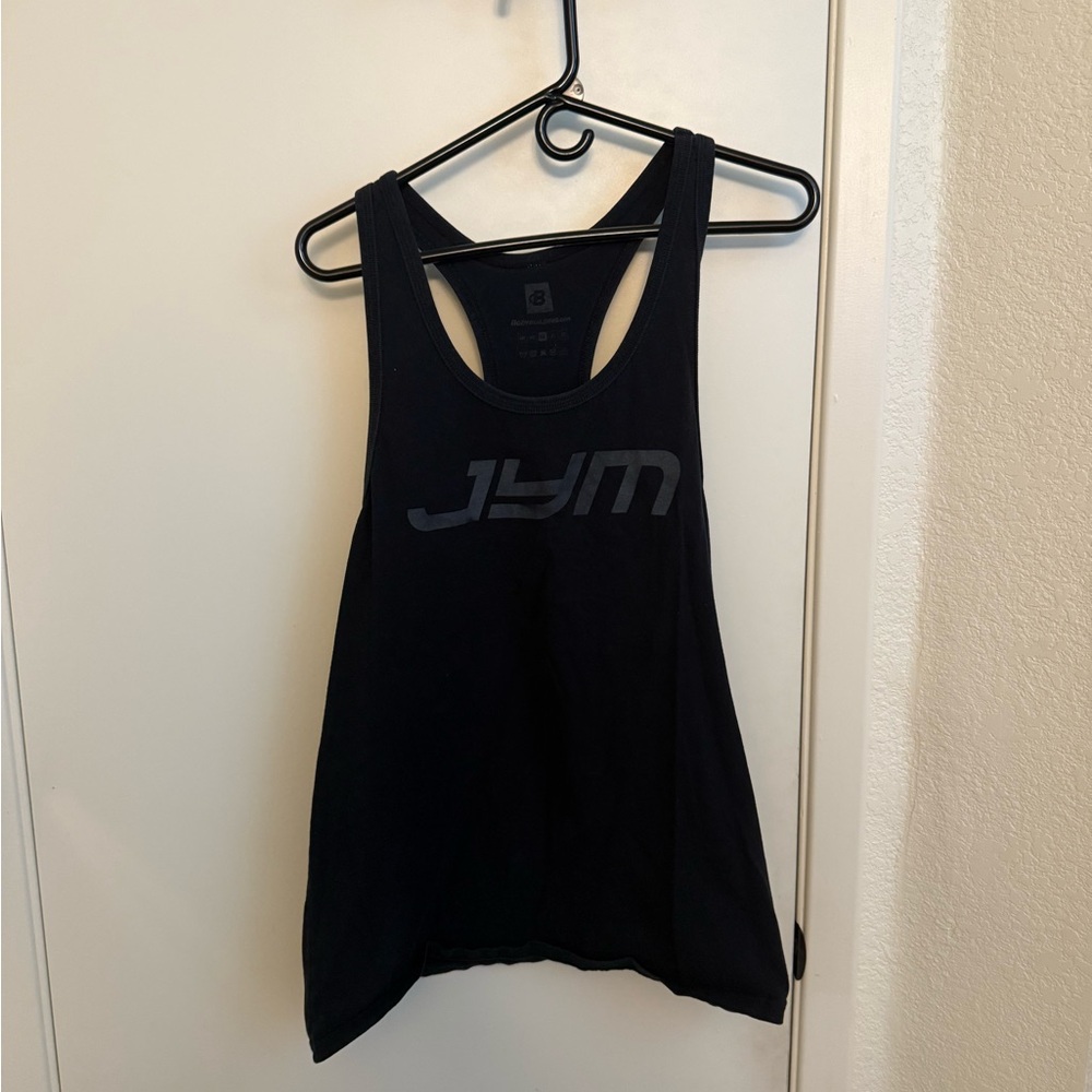 Black Sleeveless Tank Top